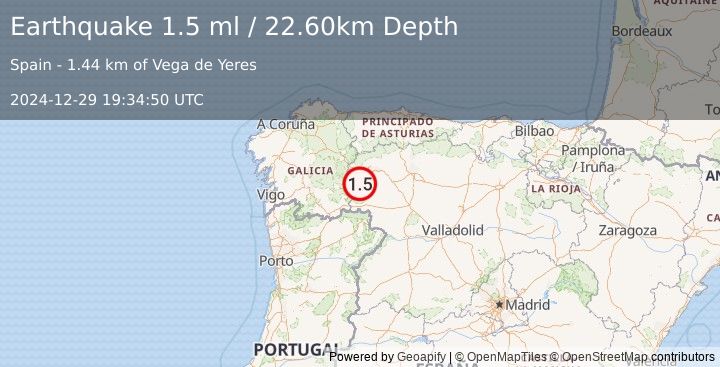 Earthquake SPAIN (1.5 ml) (2024-12-29 19:34:50 UTC)